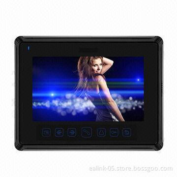 7-inch handfree video door phone with touch button